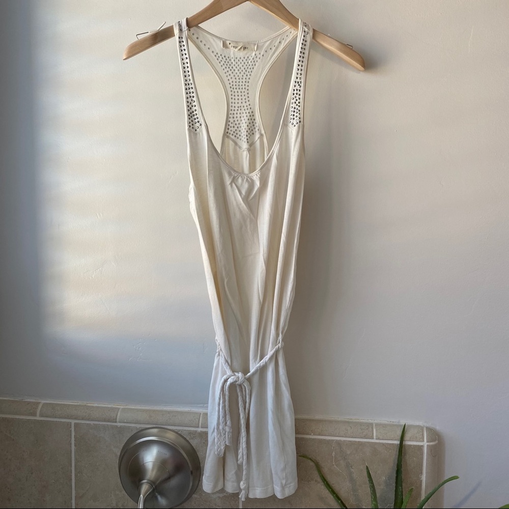 3/$10 🛒🛍️ Forever 21 Cream Studded Beach Cover-Up - Size Small